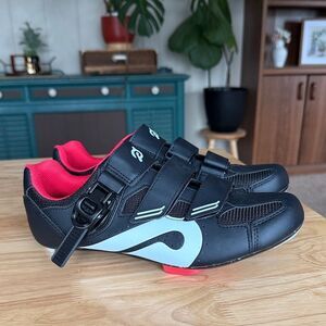 EUC Peloton Black and White Cycling Shoes - Men’s 8–8.5 / Women’s 9.5-10